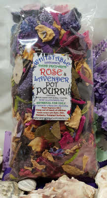rose and lavender pot pourri 
