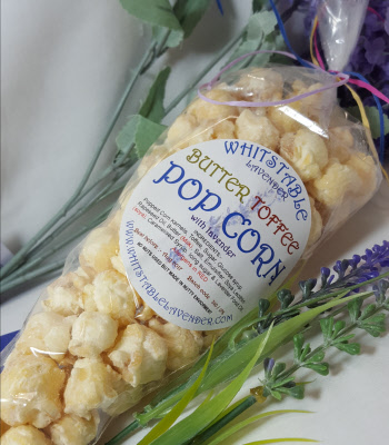 SWEET - Butter Toffee Popcorn with Lavender