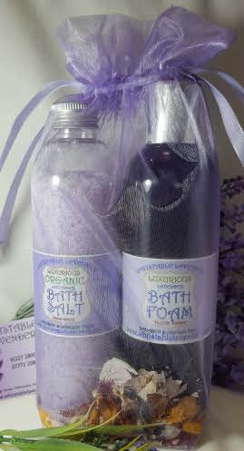 Lavender Bath Salts & Bath Foam 