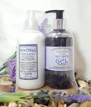 Lavender Gift Pack 8 - for Men  Shower Gel and Hand & Body Lotion