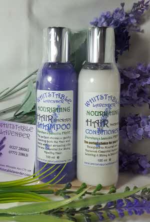 lavender shampoo 100ml with lavender conditioner 100ml gift pack